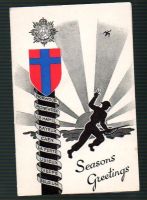 1944 RASC XMAS CARD