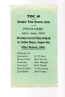 1944 TOC H CLUB STEAMER POINT ADEN
