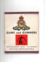 1950 GUNS and GUNNERS FIFTH ANTI-AIRCRAFT GROUP AA COMMAND