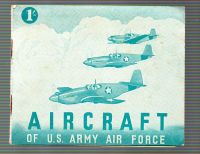 WW2 BKLT.  AIRCRAFT OF U.S. ARMY AIR FORCE 