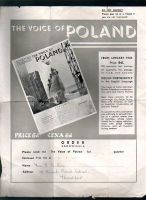 1943  THE VOICE OF POLAND