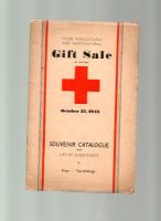 1943 Fylde Agricultural and Horticultural GIFT SALE Souvenir Catalogue RED CROSS