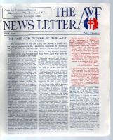 JULY 1945 THE A.V.F. NEWSLETTER plus AIMS AND ACTIVITIES OF THE A.V.F.
