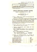 1943 FIELD SERVICE POCKT BOOK AMMENDMENTS