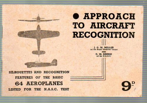 WW2 APPROACH TO AIRCRAFT RECOGNITION