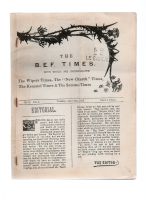 Original 1917 THE " B.E.F. " TIMES 