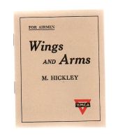 1918 FOR AIRMEN WINGS AND ARMS YMCA BKLT