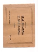 1943 GALE & POLDEN 6 LESSONS ON MAP READING & SKETCHING