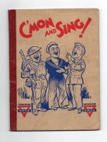 1944 C'MON AND SING CANADIAN YMCA BKLT