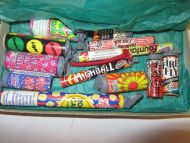 STANDARD FIREWORKS SIZE A BOX COMPLETE