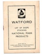 WATFORD LIST OF SHOPS STOCKING NATIONAL MARK PRODUCTS