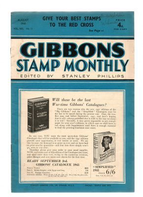 1940 GIBBONS STAMP MONTHLY