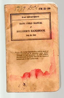 1941 SOLDIERS HANDBOOK