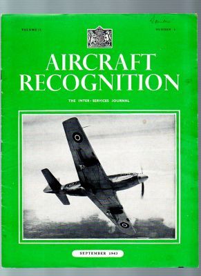 SEPTEMBER 1943 AIRCRAFT RECOGNITION VOL. 2 No.1