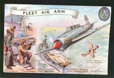 1944 FLEET AIR ARM POSTCARD