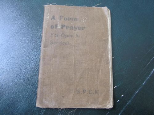 1915 A FORM OF PRAYER FOR OPEN AIR SERVICES