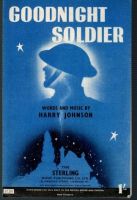 1943 GOODNIGHT SOLDIER MUSIC SHEET