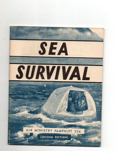1957 RAF SEA SURVIVAL BKLT