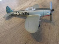 VINTAGE HANDMADE WOODEN P-47 THUNDERBOLT MODEL