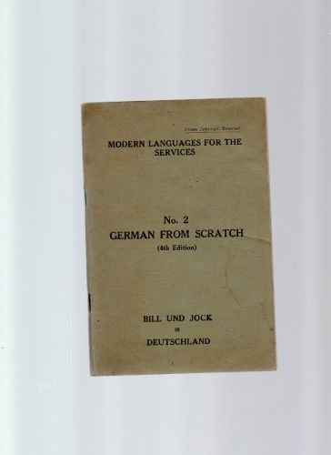1944 BILL UND JOCK GERMAN FROM SCRATCH