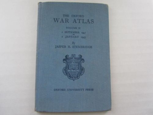1943 WAR ATLAS BOOK RAF STATION GRIMSBY and RAF BINBROOK