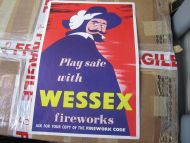 WESSEX FIREWORKS POSTER #2