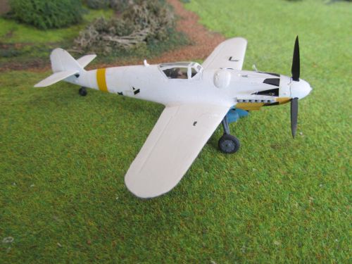 PLASTIC MODEL OF A ME109 FIGHTER