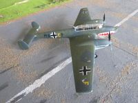 PLASTIC MODEL OF A ME110 FIGHTER BOMBER