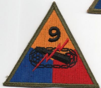 9TH ARMORED DIV PATCH